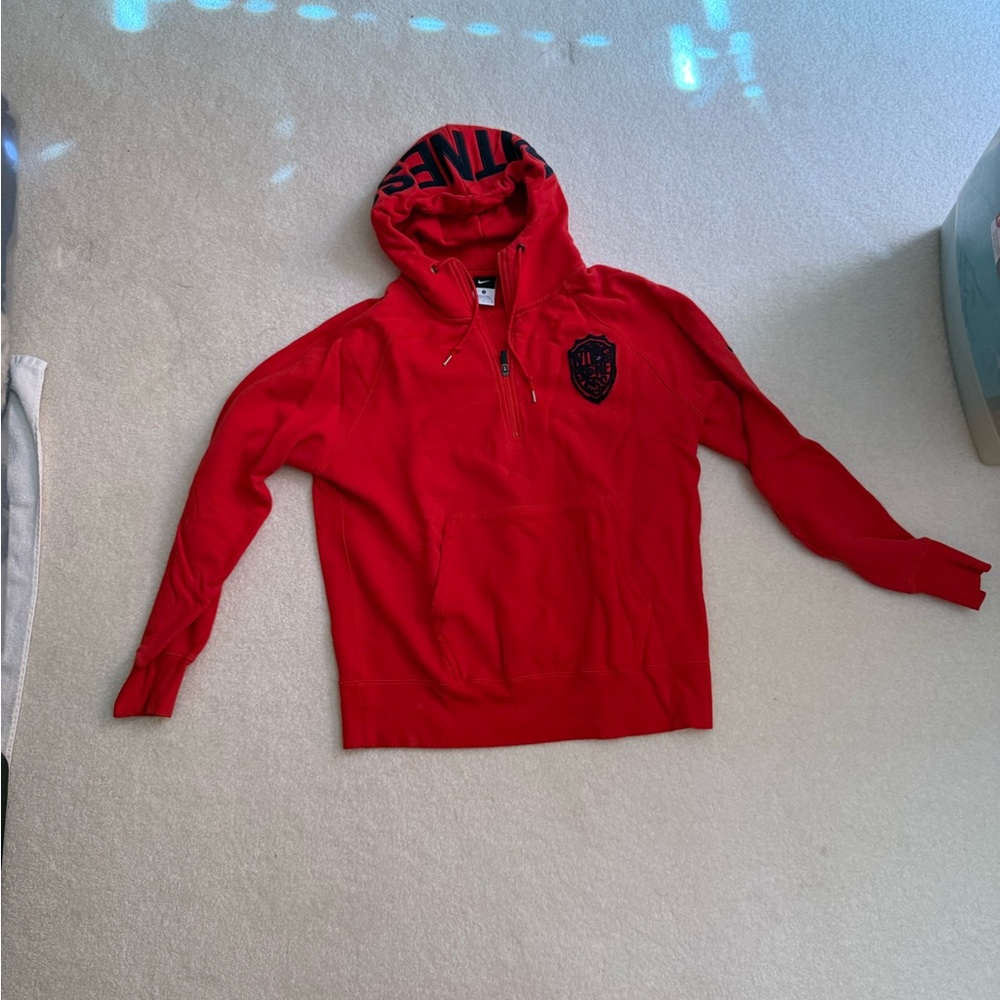 Nike witness Red Men's Pullover Hoodie LeBron James